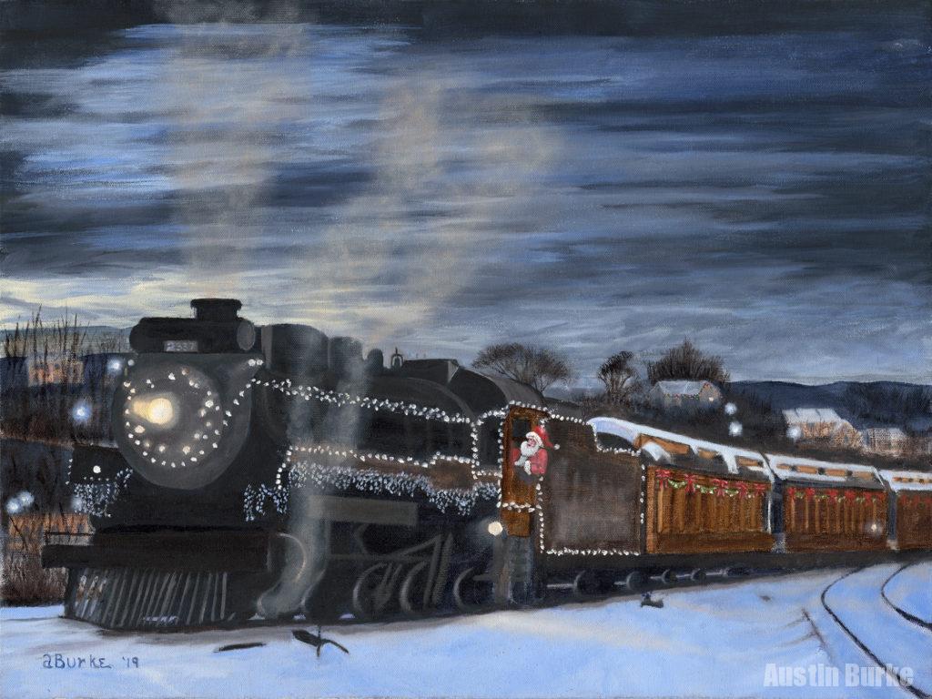 Santa Steam Train